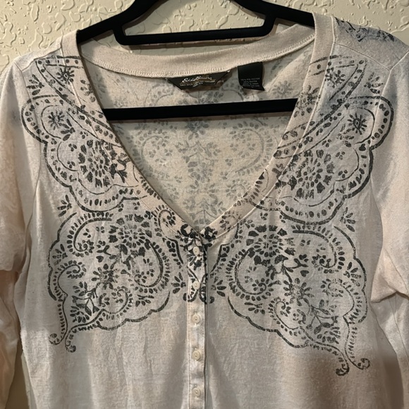 Eddie Bauer Sheer Top - Picture 6 of 10
